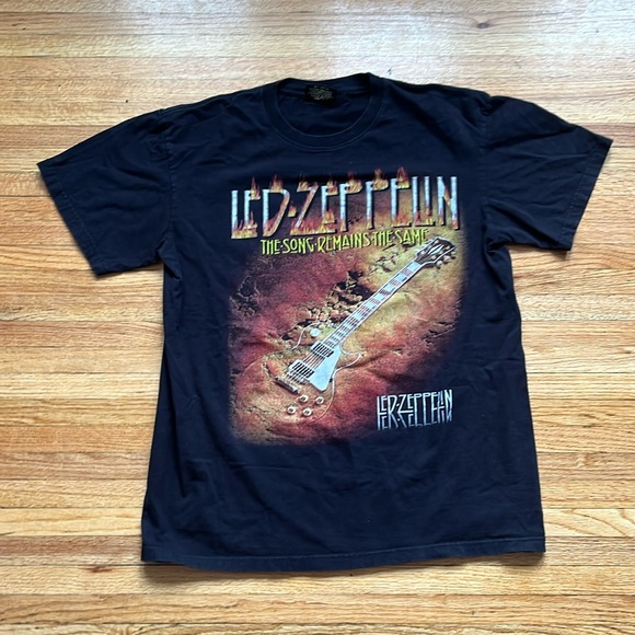 Led Zeppelin Shirts Vintage Led Zeppelin Tshirt Bootleg 200s The
